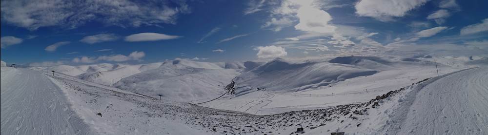 Panorama of Glenshee